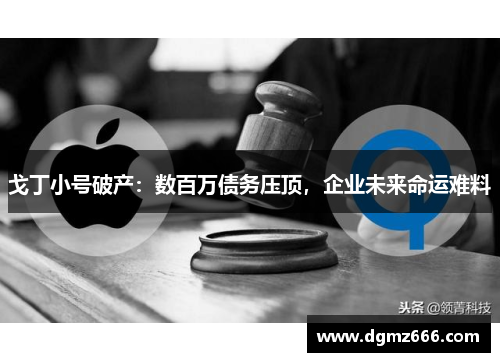 戈丁小号破产：数百万债务压顶，企业未来命运难料